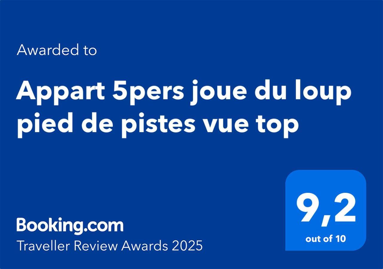 La Joue Du Loup, Aux Pieds Des Pistes Et Vue Sur Montagnes Apartment Exterior photo